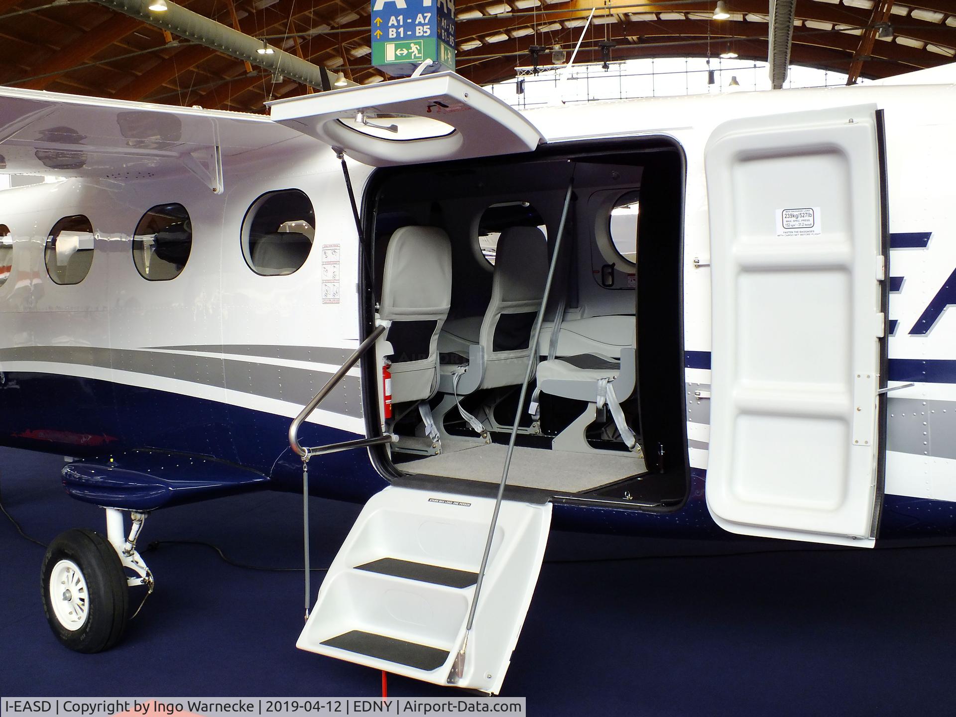 I-EASD, Tecnam P-2012 Traveller C/N Not found I-EASD, Tecnam P2012 Traveller at the AERO 2019, Friedrichshafen