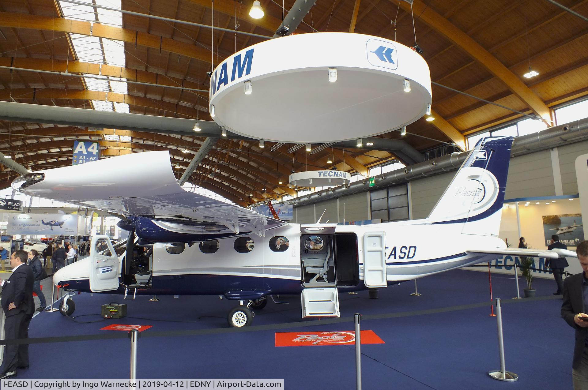 I-EASD, Tecnam P-2012 Traveller C/N Not found I-EASD, Tecnam P2012 Traveller at the AERO 2019, Friedrichshafen