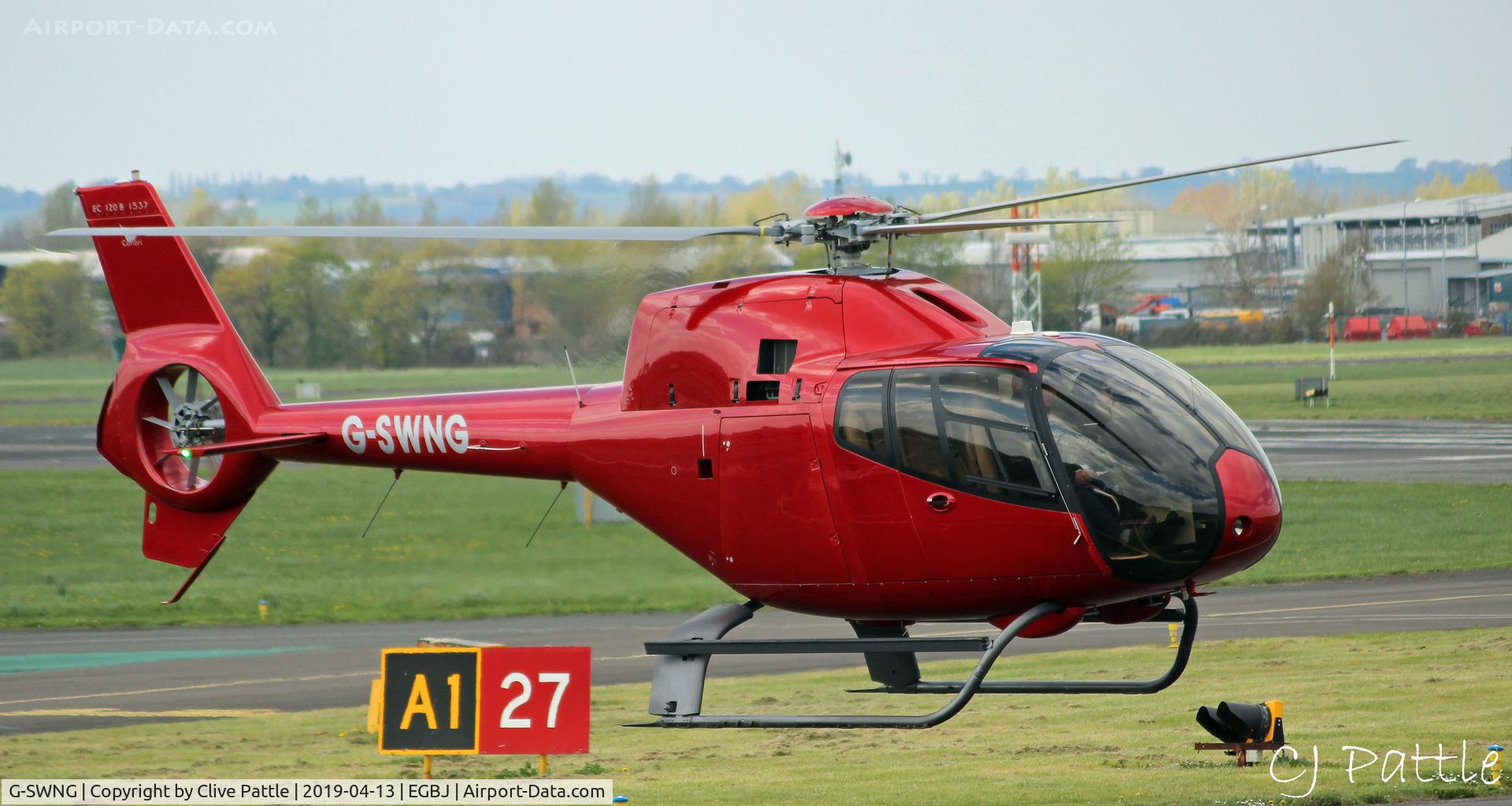 G-SWNG, 2008 Eurocopter EC-120B Colibri C/N 1532, @ EGBJ