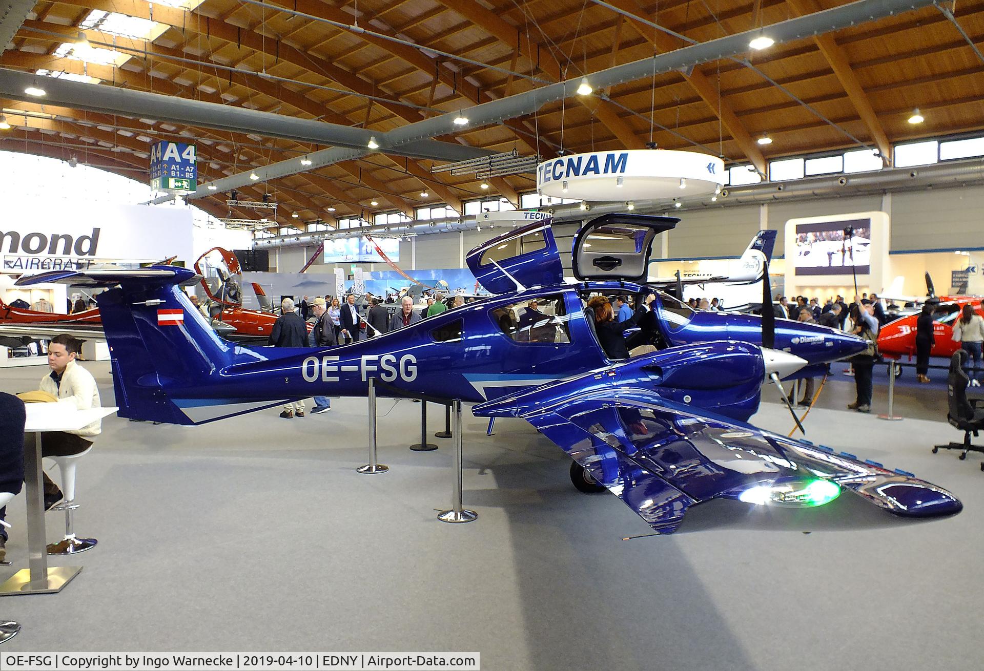 OE-FSG, 2018 Diamond DA-62 C/N 62.102, Diamond DA-62 at the AERO 2019, Friedrichshafen