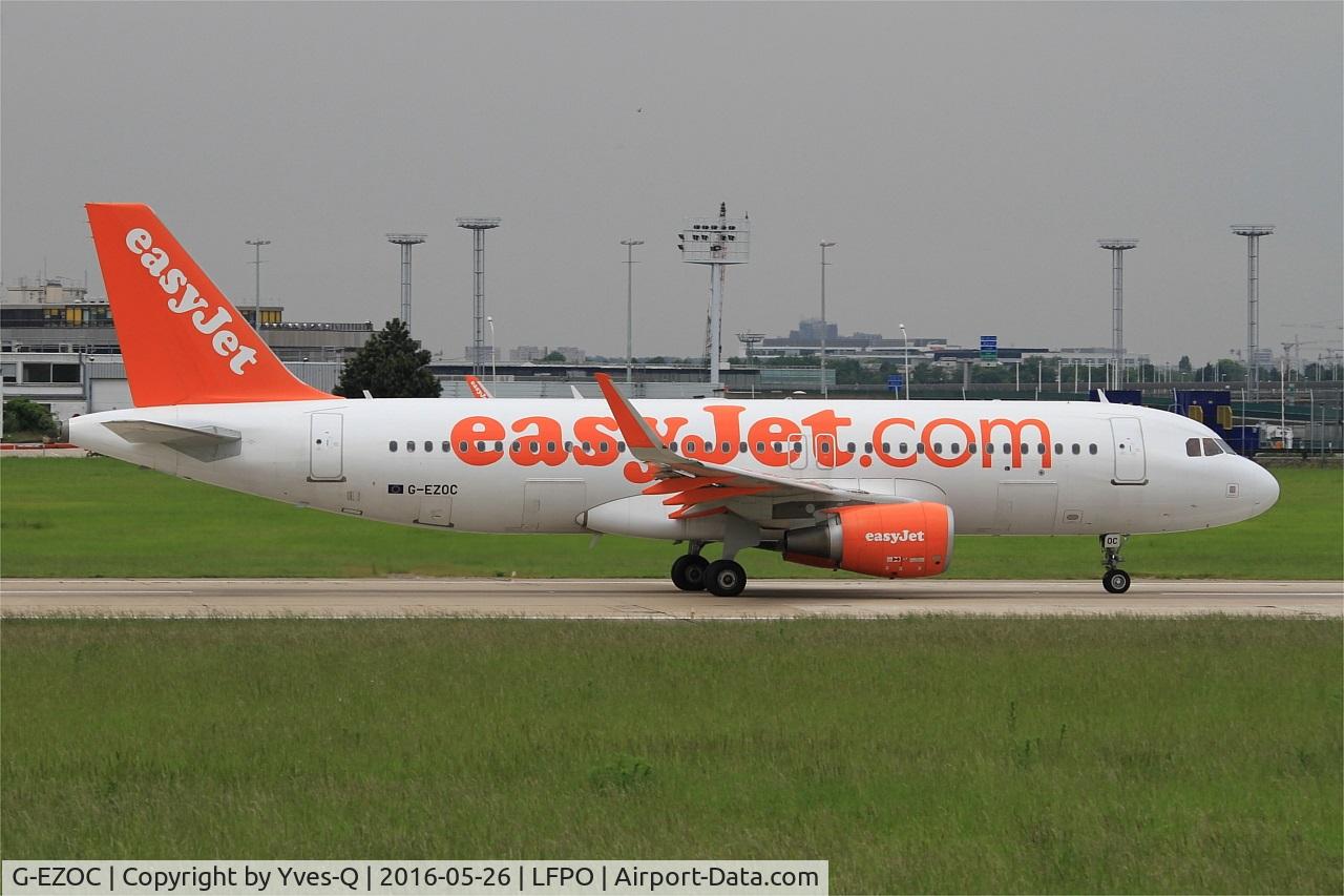 G-EZOC, 2015 Airbus A320-214 C/N 6485, Airbus A320-21, Take off run rwy 08, Paris-Orly Airport (LFPO-ORY)