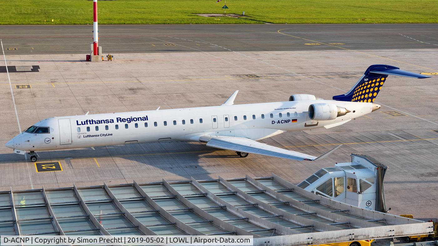 D-ACNP, 2010 Bombardier CRJ-900LR (CL-600-2D24) C/N 15259, D-ACNP @ Linz Airport