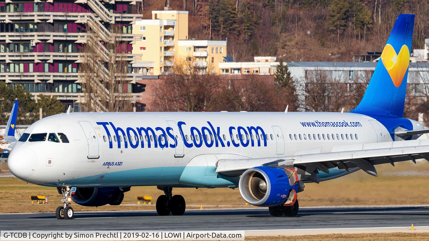 G-TCDB, 2013 Airbus A321-211 C/N 5603, G-TCDB @ Innsbruck Airport