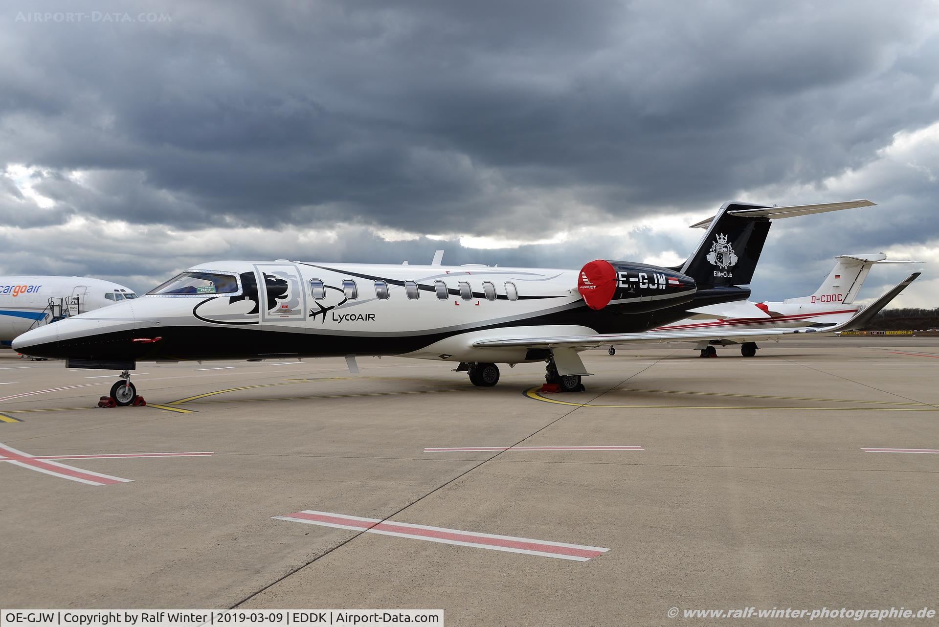 OE-GJW, Learjet 75 C/N 45-571, Learjet 75 - AOJ Avcon Jet AG - 45-571 - OE-GJW - 09.03.2019 - CGN