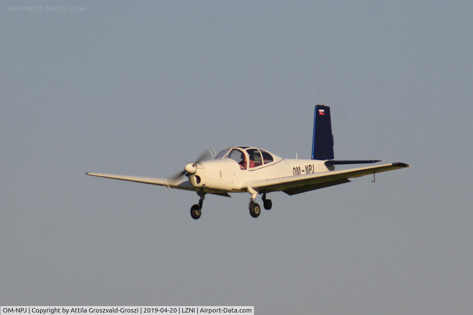 OM-NPJ, 1960 Orlican L-40 Meta Sokol C/N 150803, LZNI - Nitra Airport, Slovakia