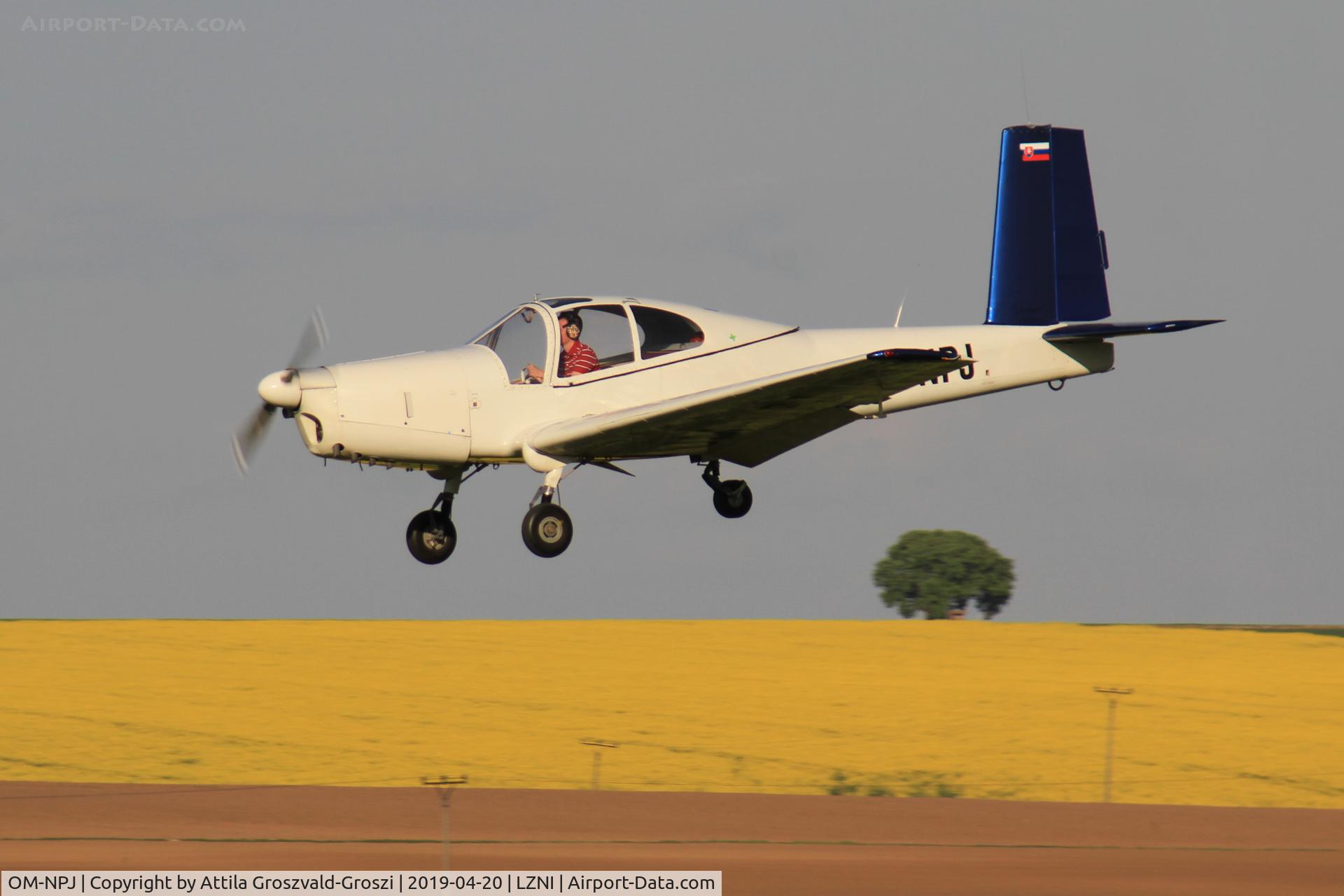 OM-NPJ, 1960 Orlican L-40 Meta Sokol C/N 150803, LZNI - Nitra Airport, Slovakia