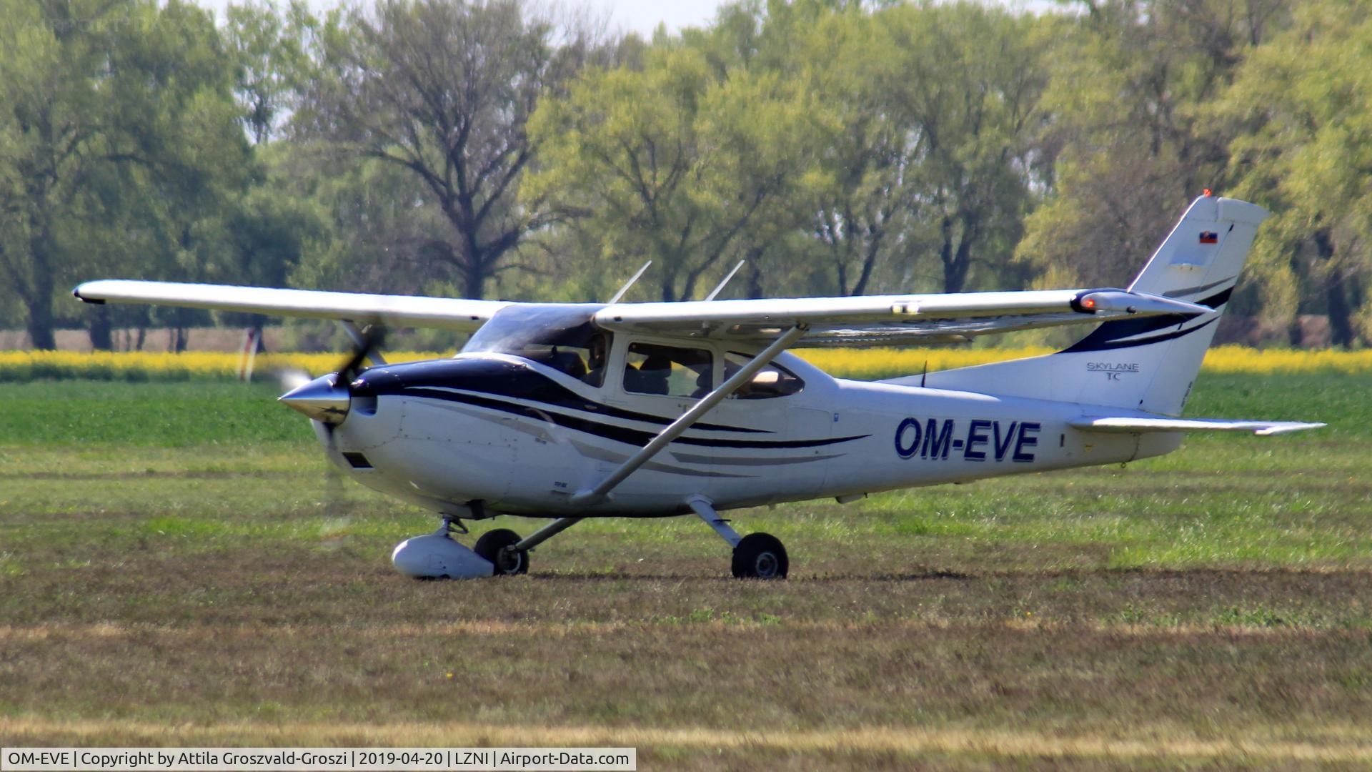 OM-EVE, 2005 Cessna T182T Turbo Skylane C/N T18208400, LZNI - Nitra Airport, Slovakia
