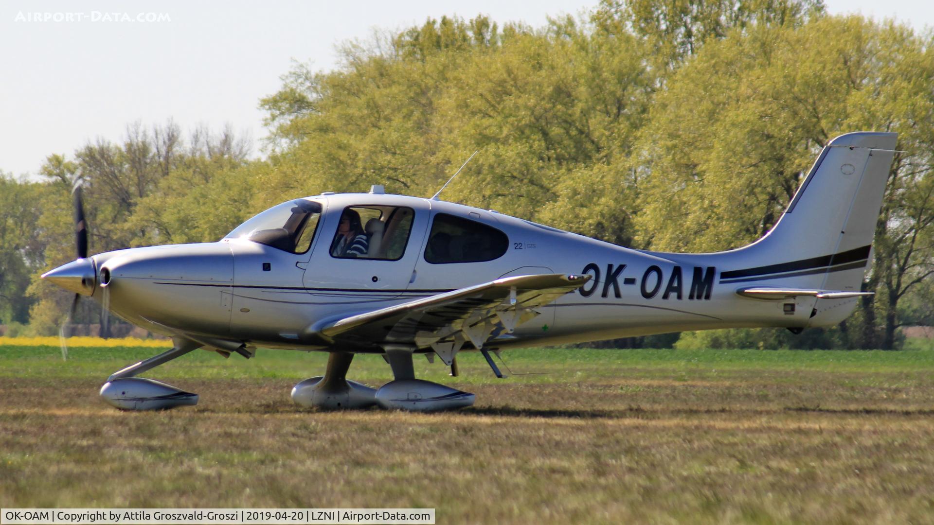 OK-OAM, 2014 Cirrus SR-22 GTS C/N 4114, LZNI - Nitra Airport, Slovakia