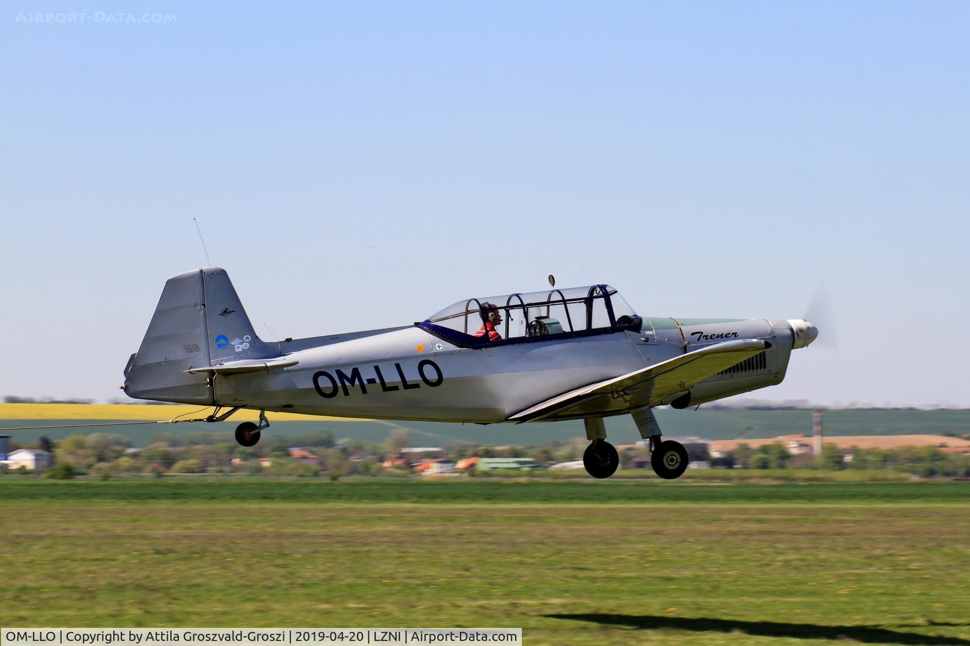 OM-LLO, 1957 Zlín Z-226MS Trener C/N 130, LZNI - Nitra Airport, Slovakia