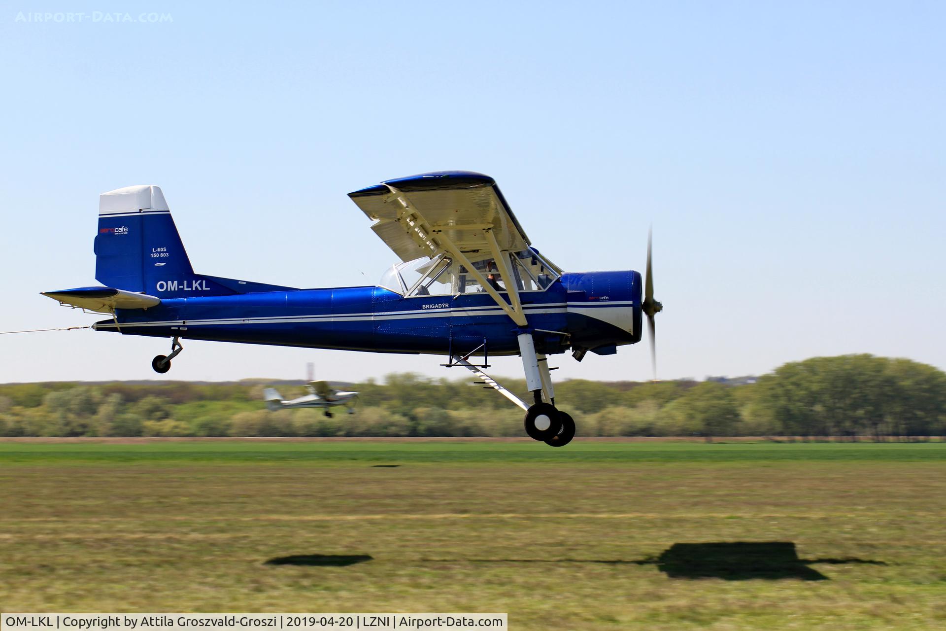 OM-LKL, 1958 Aero L-60S Brigadyr C/N 150803, LZNI - Nitra Airport, Slovakia