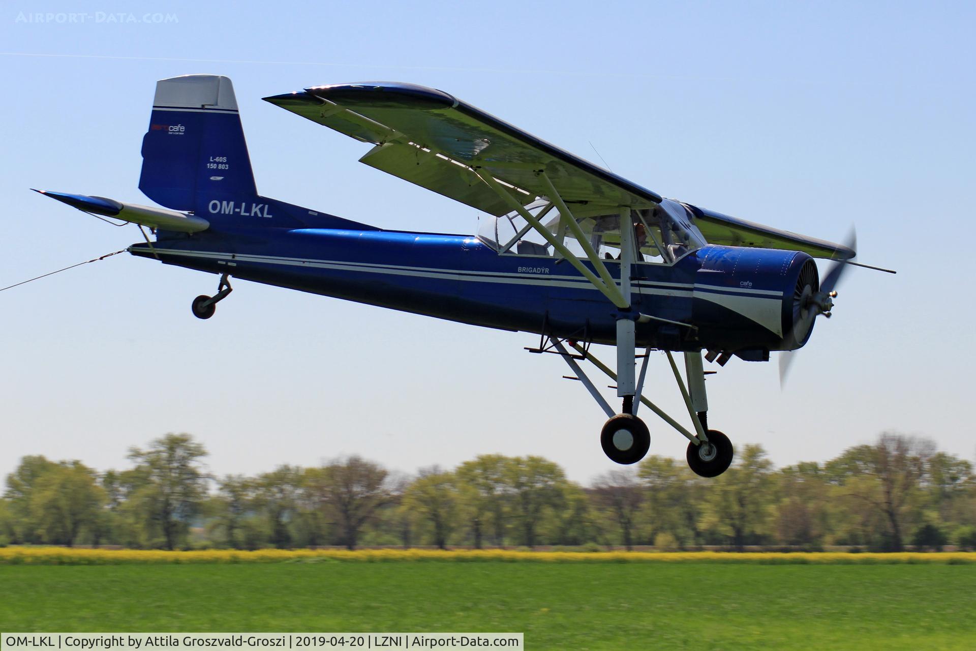 OM-LKL, 1958 Aero L-60S Brigadyr C/N 150803, LZNI - Nitra Airport, Slovakia