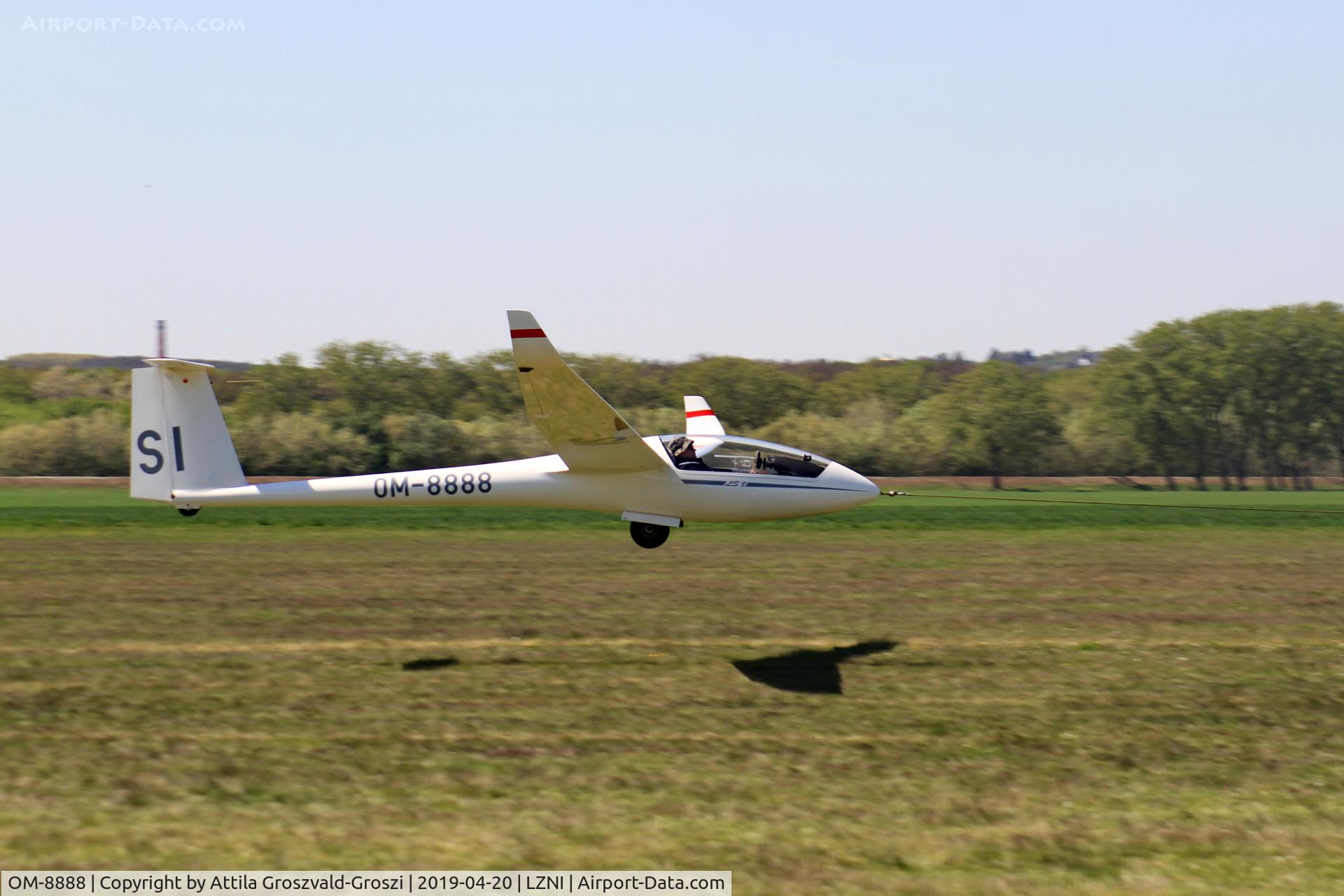 OM-8888, Rolladen-Schneider LS-8s C/N 8508, LZNI - Nitra Airport, Slovakia - Pribina Cup 2019