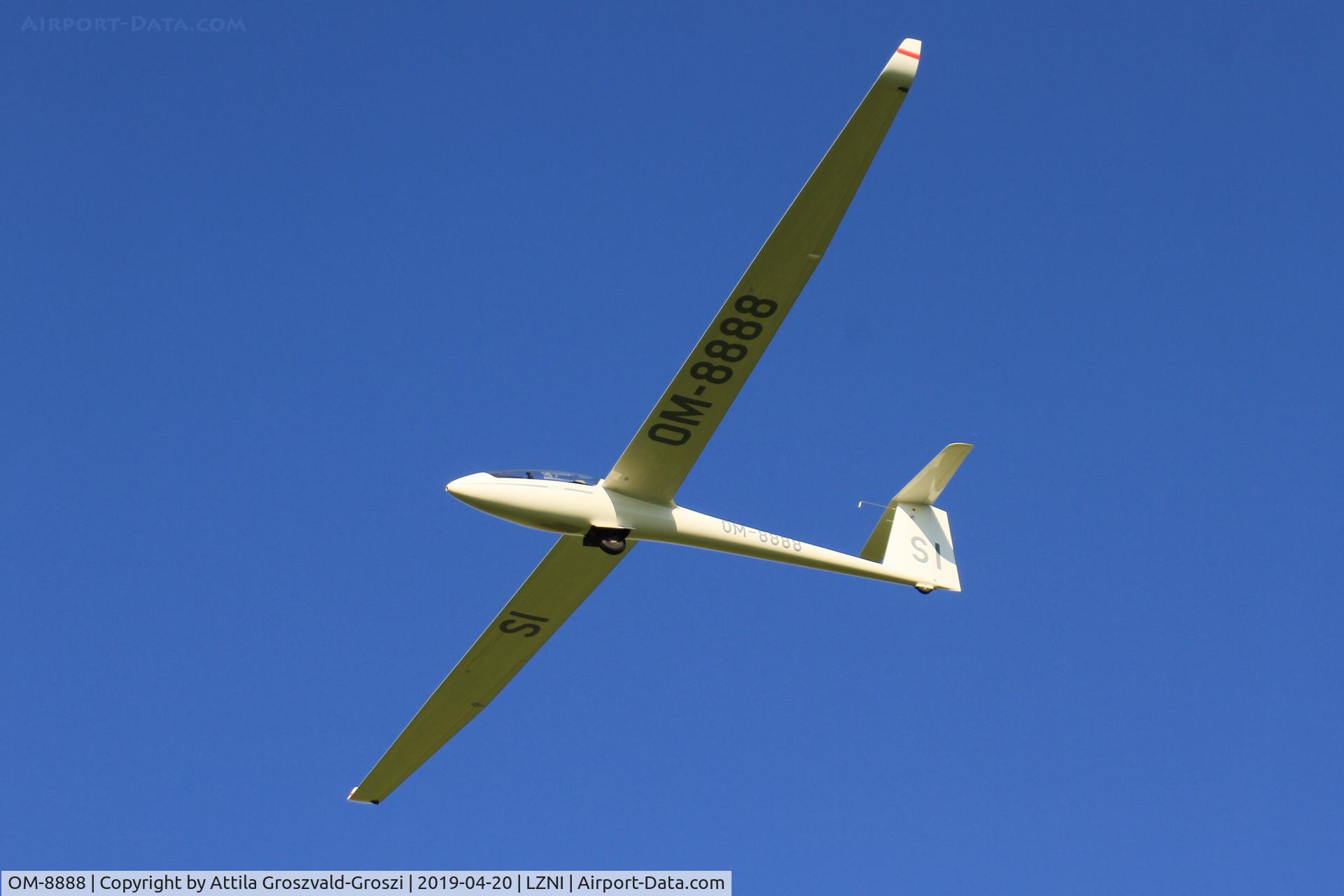 OM-8888, Rolladen-Schneider LS-8s C/N 8508, LZNI - Nitra Airport, Slovakia - Pribina Cup 2019