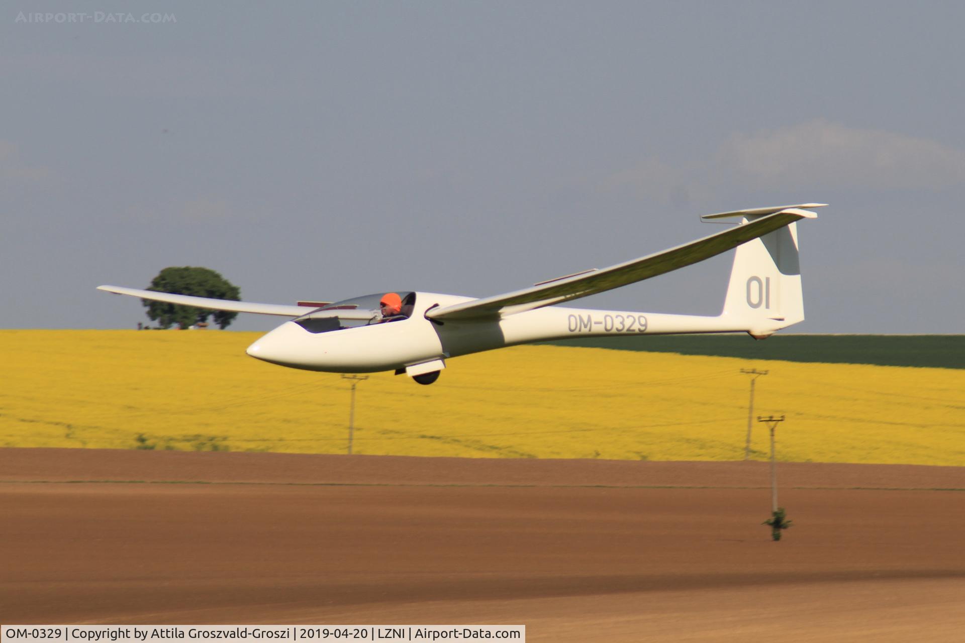 OM-0329, Centrair C101A Pegase C/N 101A0329, LZNI - Nitra Airport, Slovakia - Pribina Cup 2019