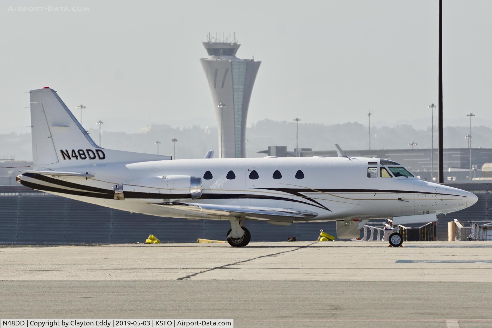 N48DD, 1979 Rockwell International NA-265-60 Sabreliner 60 C/N 306-146, SFO 2019.