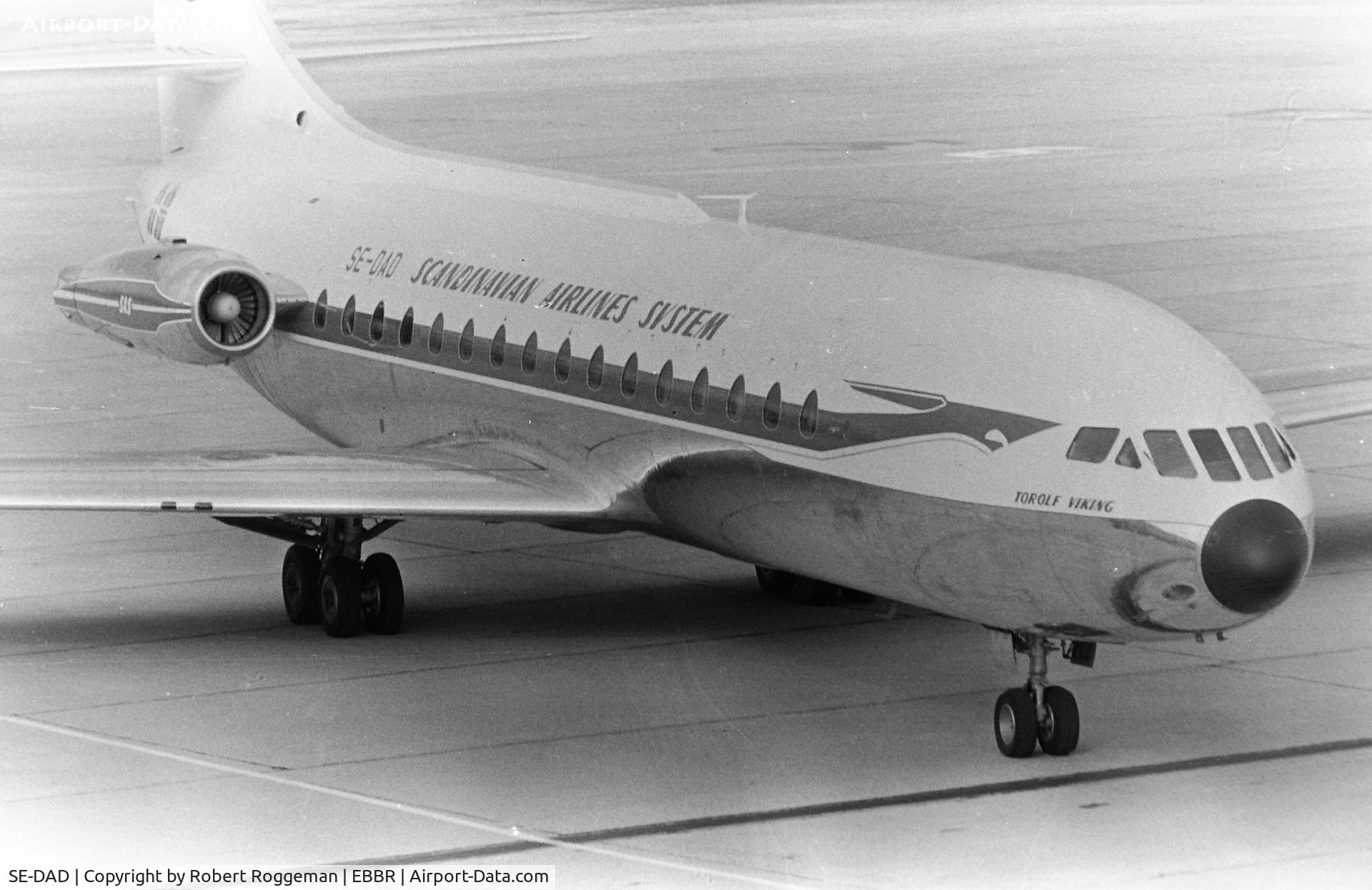 SE-DAD, 1960 Sud Aviation SE-210 Caravelle III C/N 034, 1960's.SAS.TOROLF VIKING.