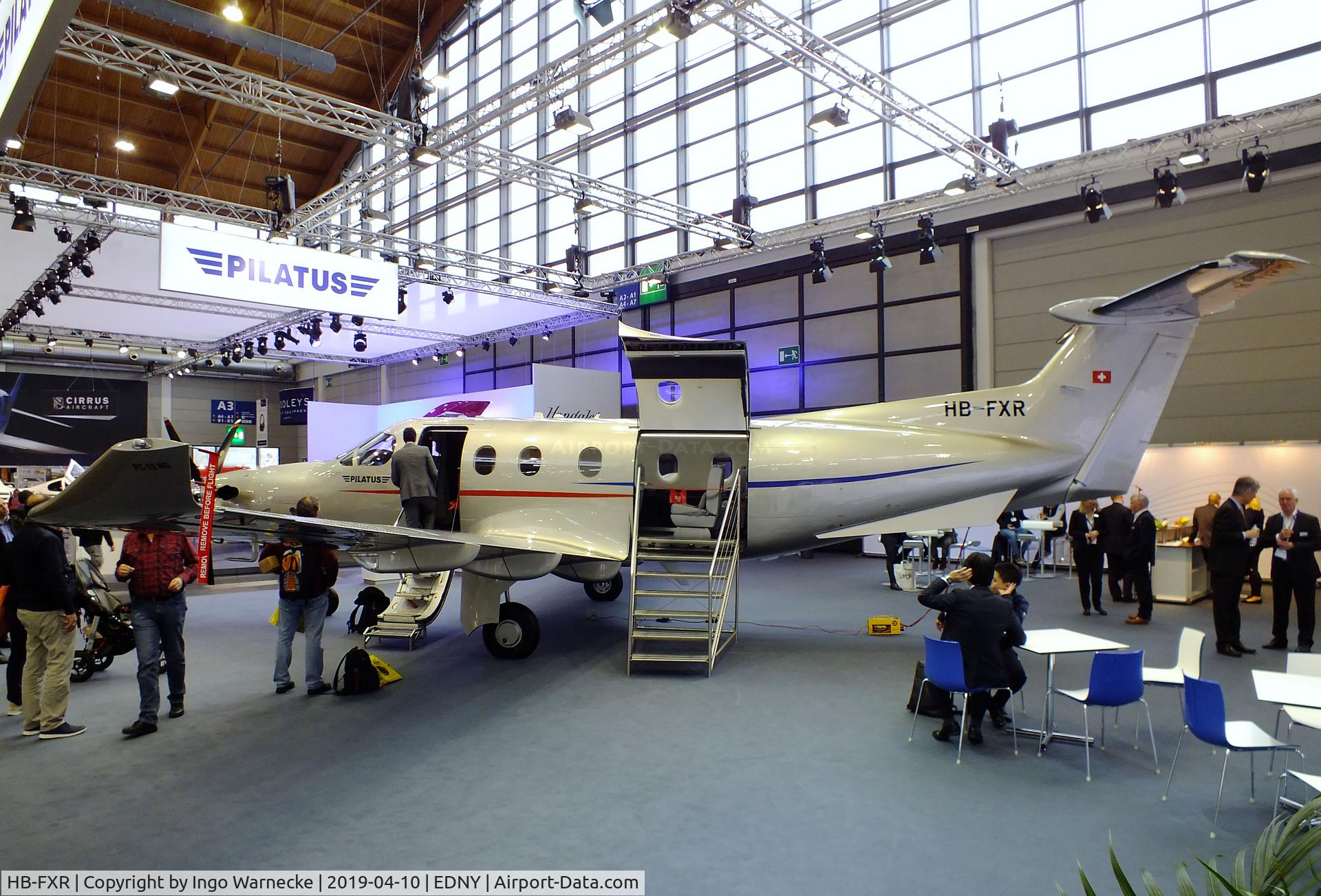 HB-FXR, 2019 Pilatus PC-12-NG C/N 1862, Pilatus PC-12-NG at the AERO 2019, Friedrichshafen