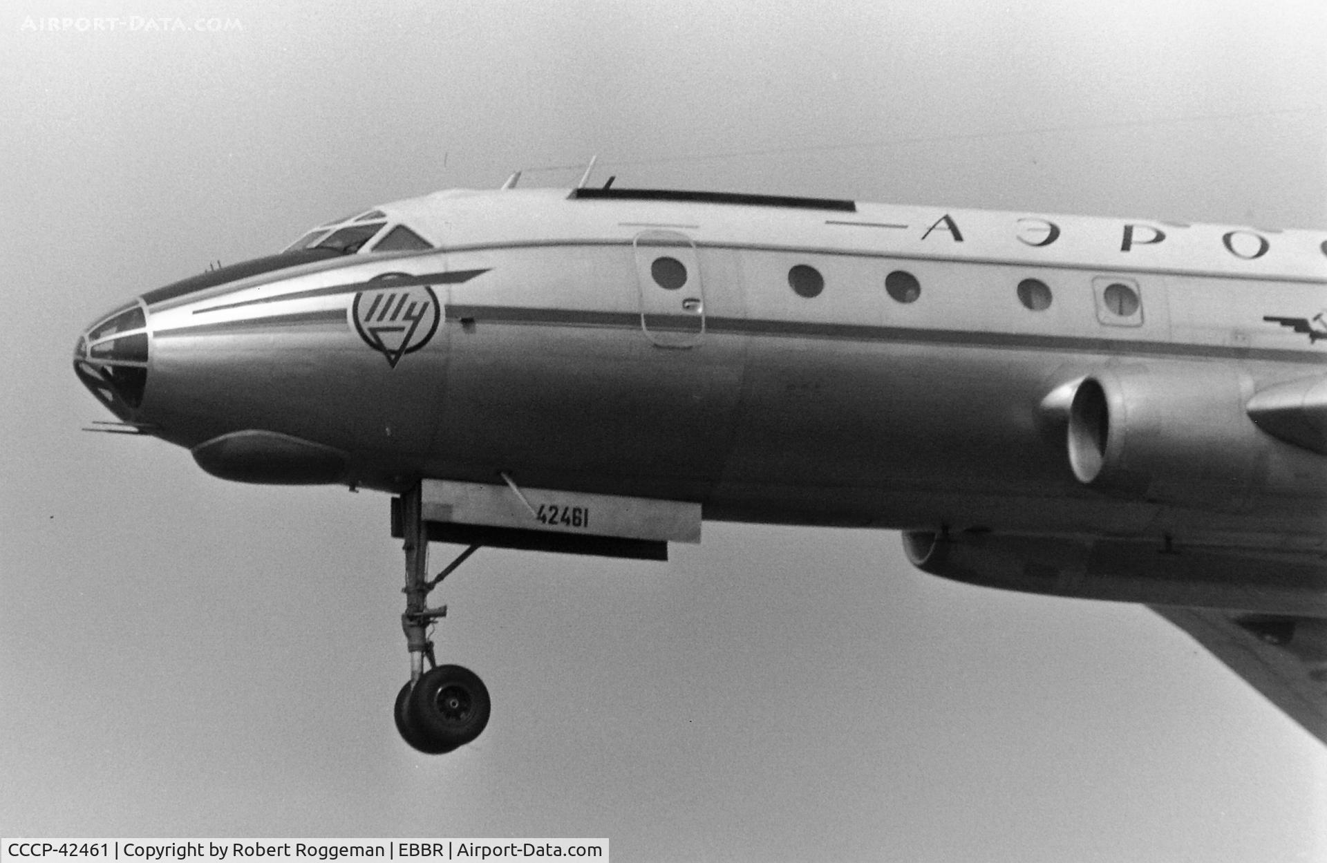CCCP-42461, 1960 Tupolev Tu-104A C/N 06601903, 1960's.AEROFLOT.