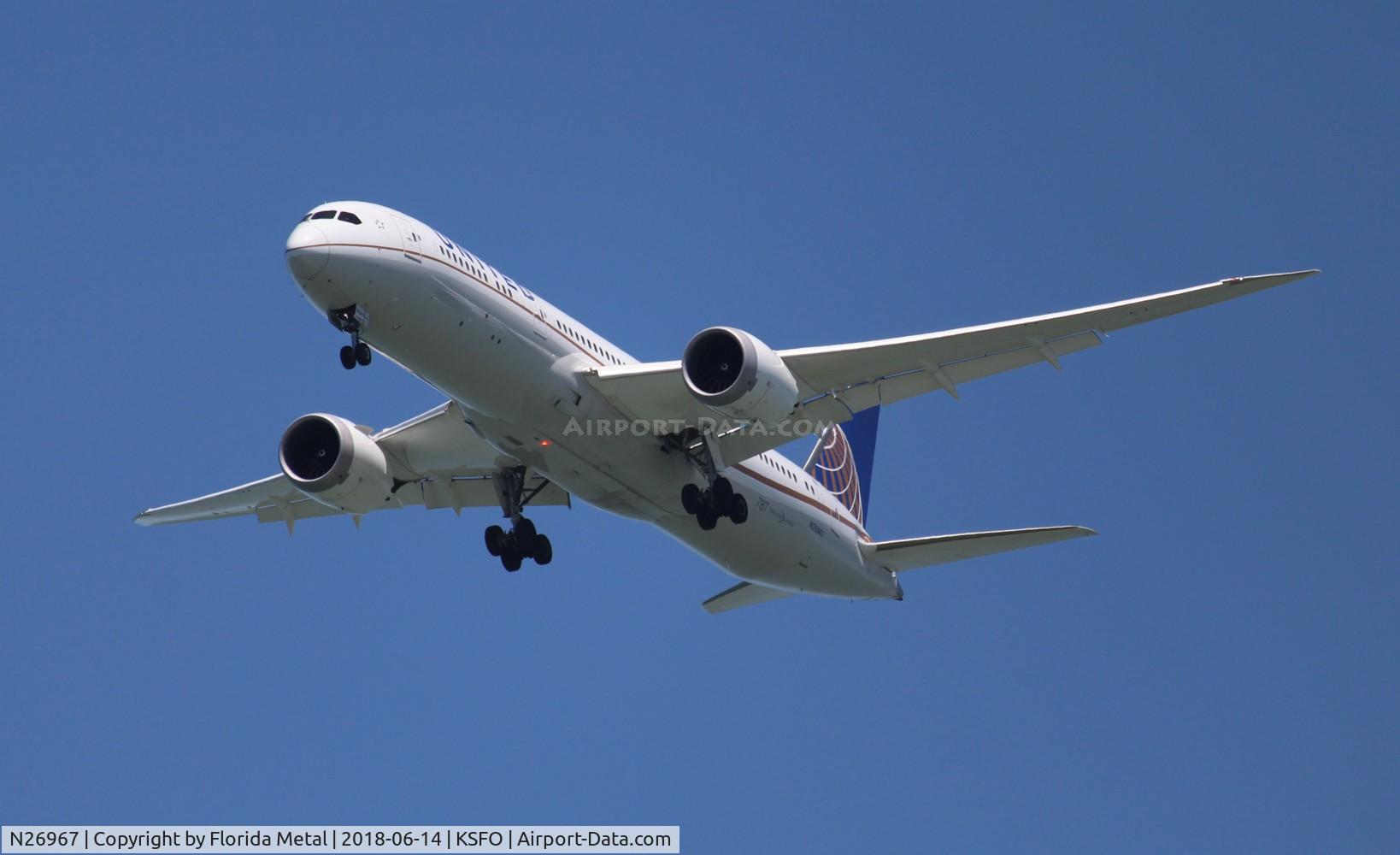 N26967, 2016 Boeing 787-9 Dreamliner Dreamliner C/N 60144, United
