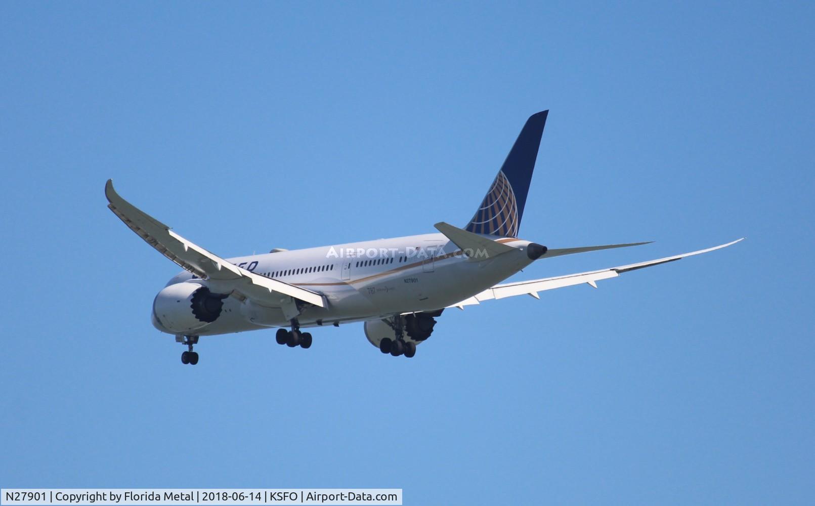 N27901, 2012 Boeing 787-8 Dreamliner C/N 34821, United