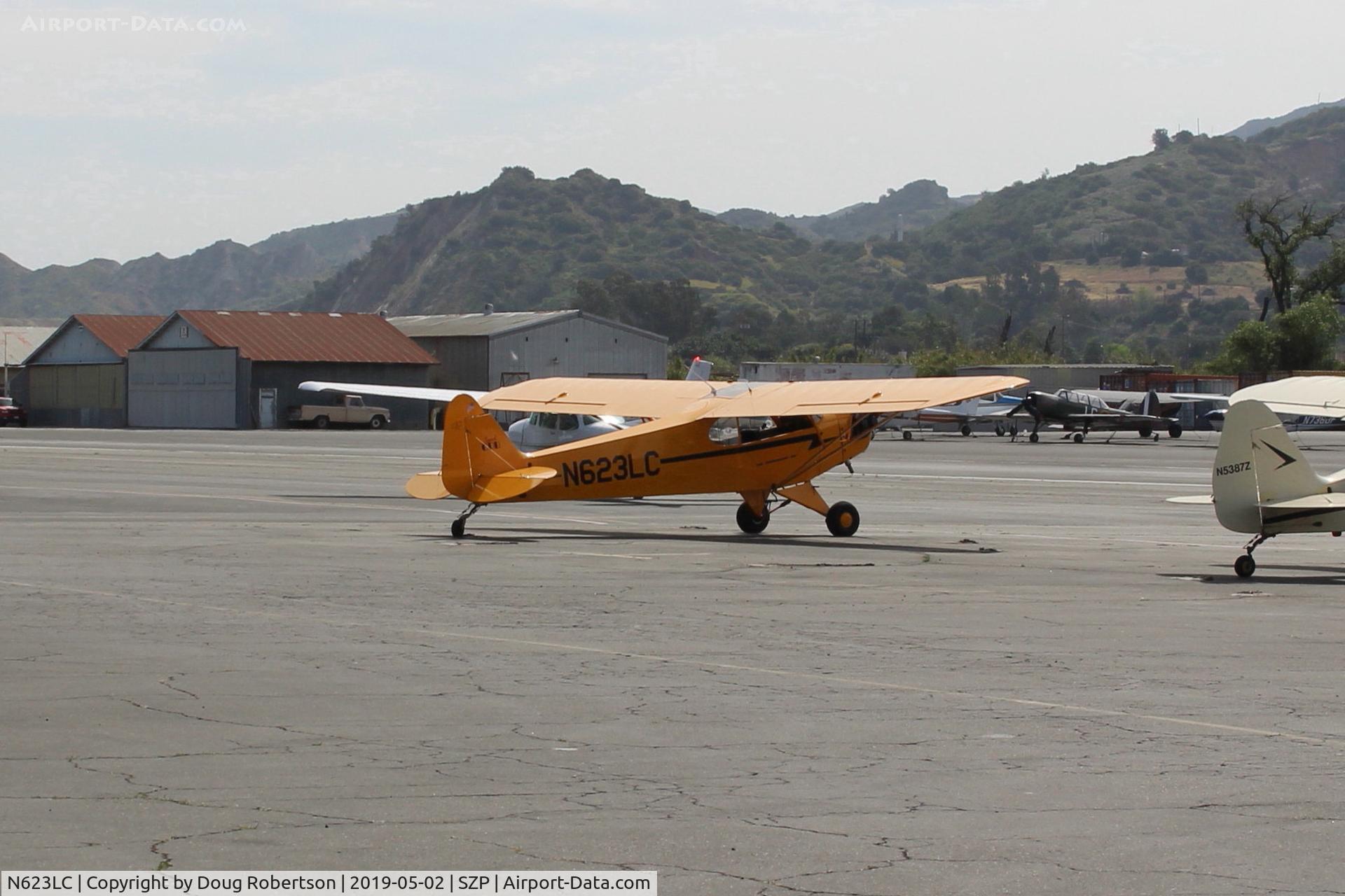 N623LC, 2006 American Legend AL3C-100 C/N AL-1024, 2006 American Legend AL3C-100, Continental O-200 100 Hp, open cowl version. On Transient Ramp