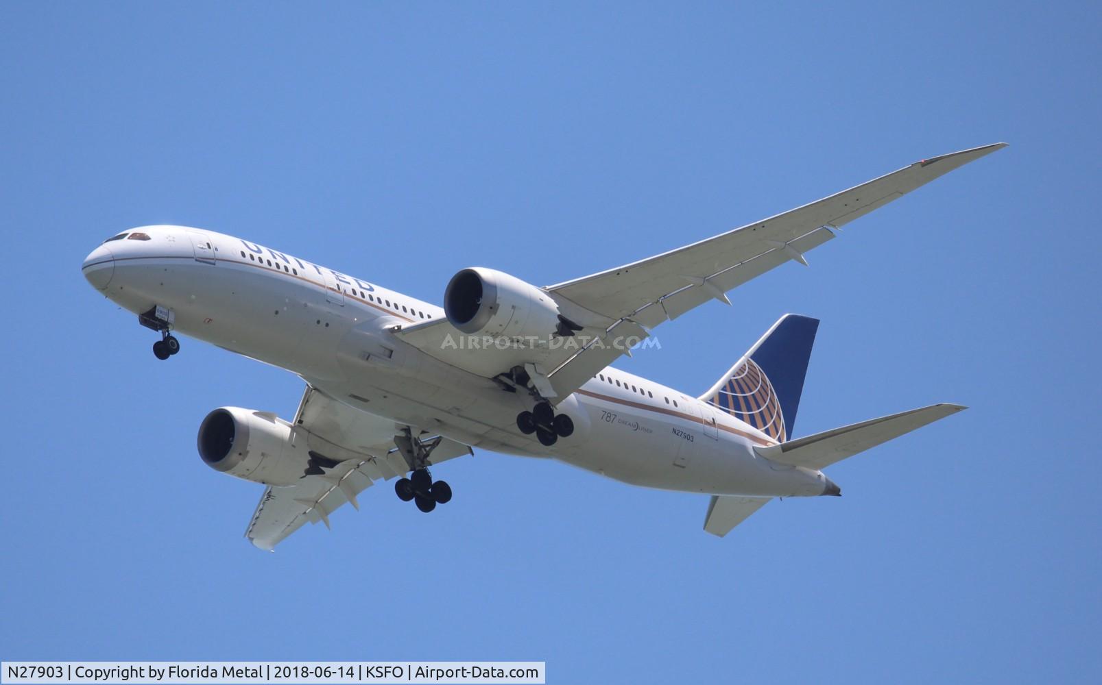 N27903, 2012 Boeing 787-8 Dreamliner C/N 34823, United