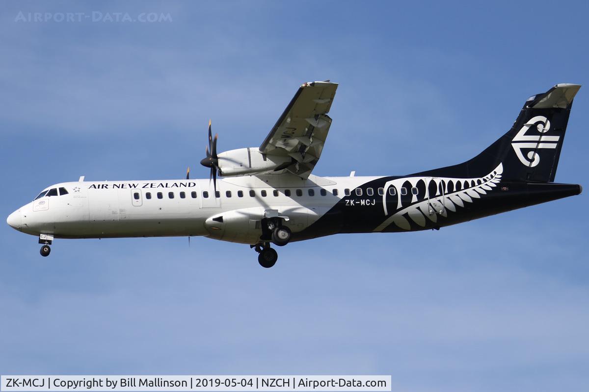 ZK-MCJ, 1999 ATR 72-212A C/N 624, NZ5654 from ZQN