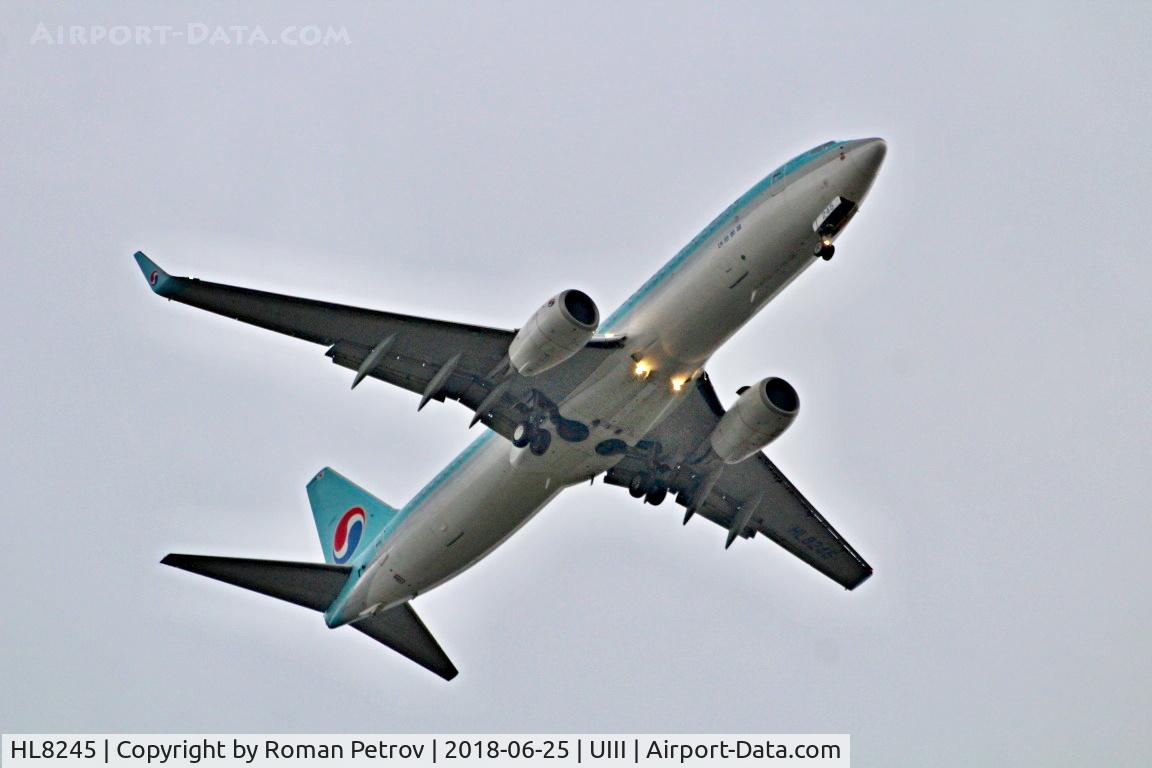 HL8245, 2012 Boeing 737-8Q8 C/N 38827, in irkutsk