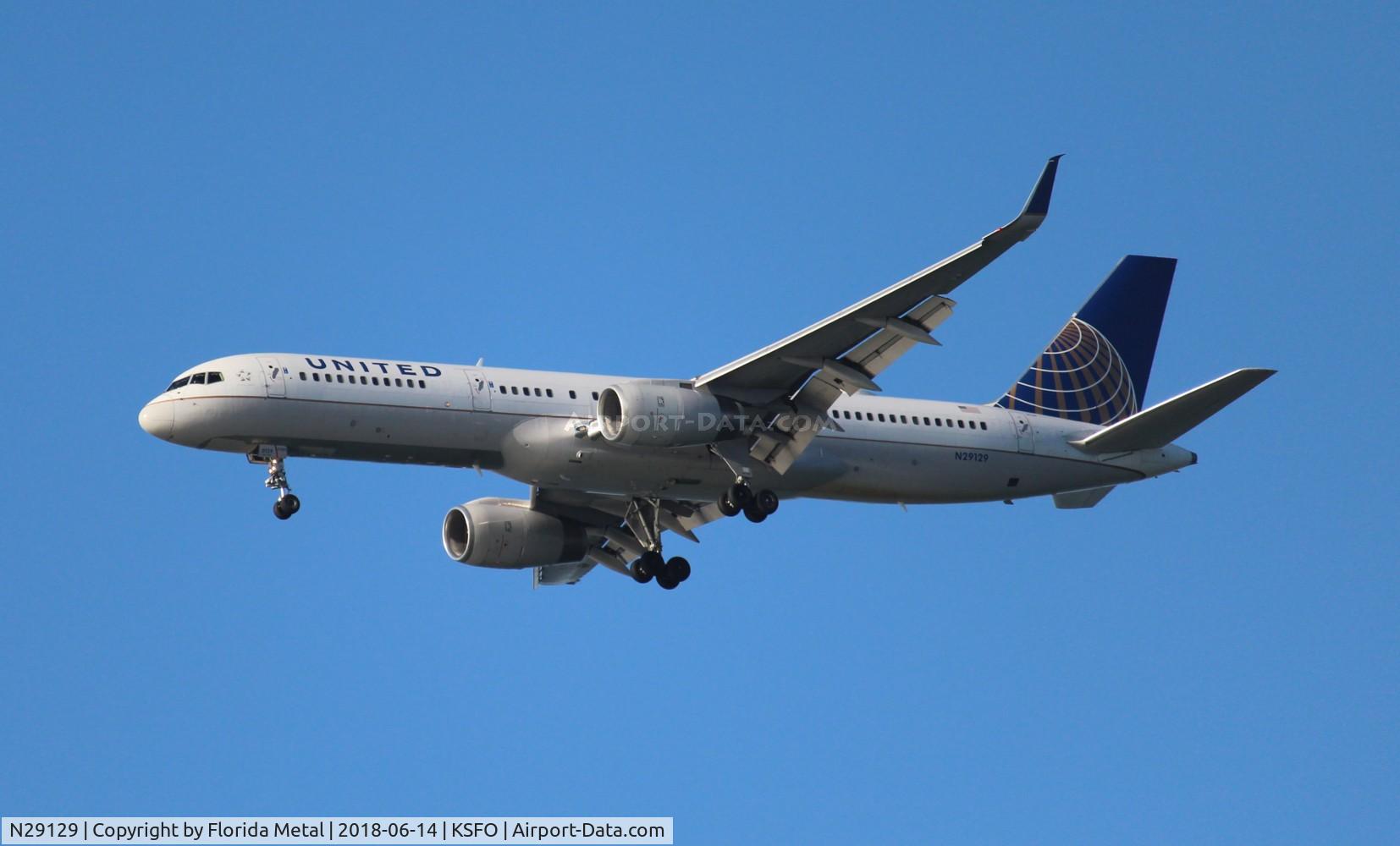 N29129, 1998 Boeing 757-224 C/N 28969, United