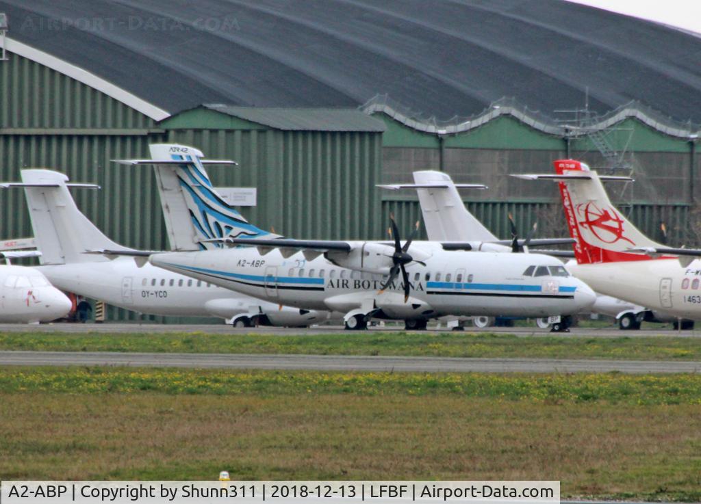 A2-ABP, 1996 ATR 42-500 C/N 512, Parked...