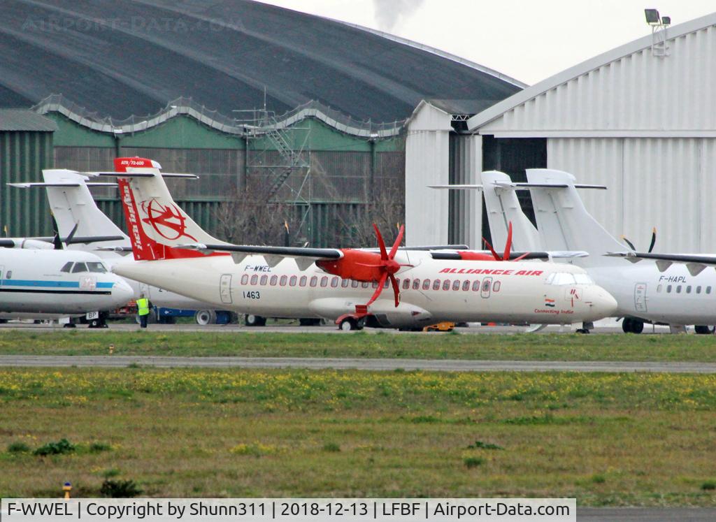F-WWEL, 2018 ATR 72-600 C/N 1463, C/n 1463 - To be VT-RKM