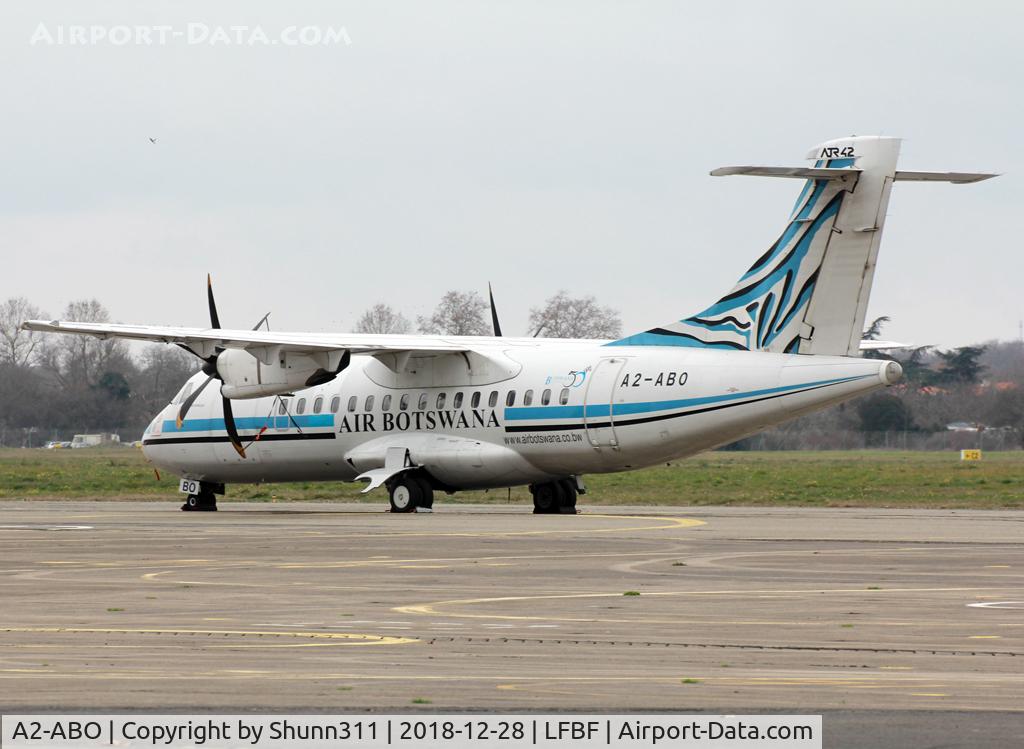 A2-ABO, 1996 ATR 42-500 C/N 511, Parked...