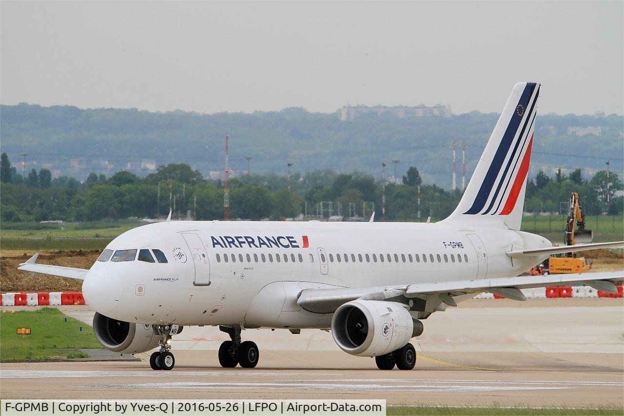F-GPMB, 1996 Airbus A319-113 C/N 600, Airbus A319-11, Lining up rwy 08, Paris-Orly Airport (LFPO-ORY)