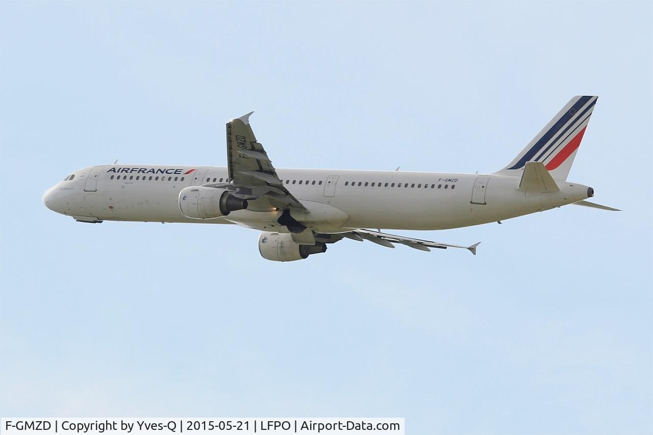 F-GMZD, 1995 Airbus A321-111 C/N 0529, Airbus A321-111, Take off Rwy 24, Paris-Orly Airport (LFPO-ORY)