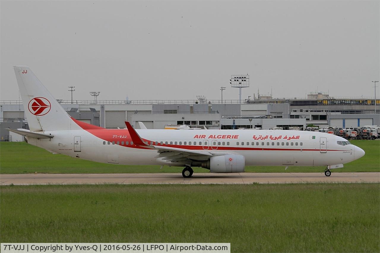 7T-VJJ, 2000 Boeing 737-8D6 C/N 30202, Boeing 737-8D6, Take off run rwy 08, Paris-Orly Airport (LFPO-ORY)