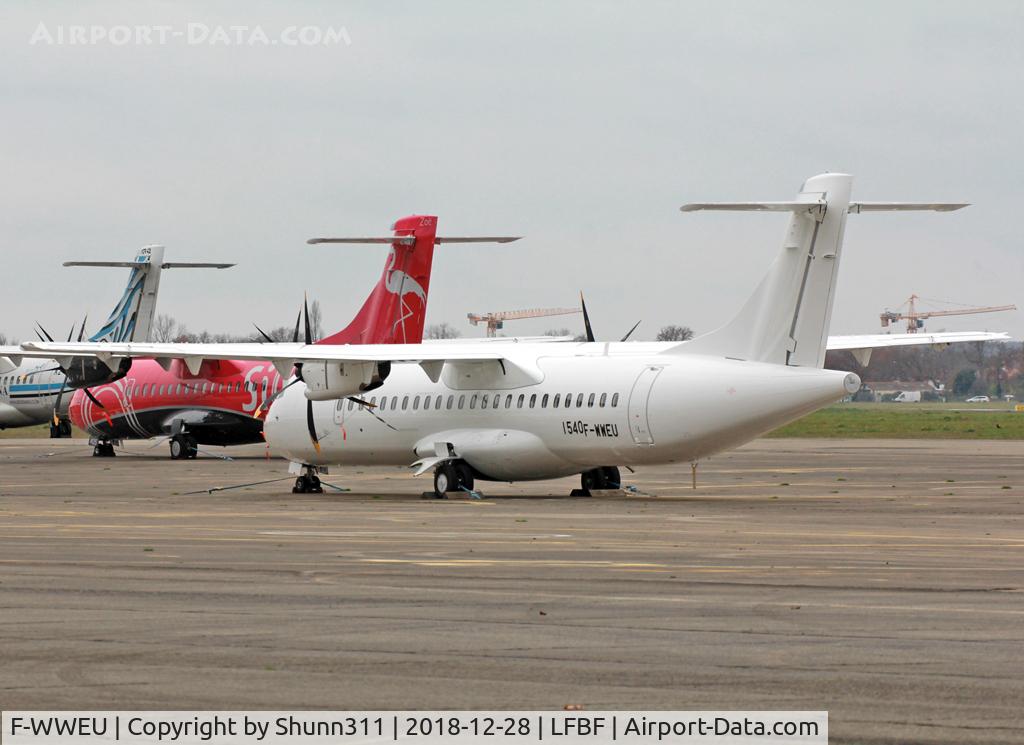 F-WWEU, 2018 ATR 72-600 C/N 1540, C/n 1540