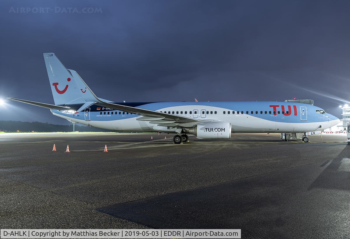 D-AHLK, 2008 Boeing 737-8K5 C/N 35143, D-AHLK