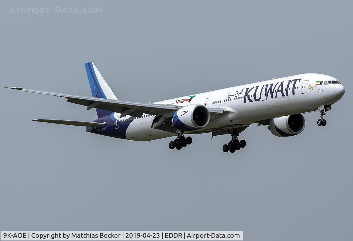 9K-AOE, 2016 Boeing 777-300/ER C/N 62563, 9K-AOE