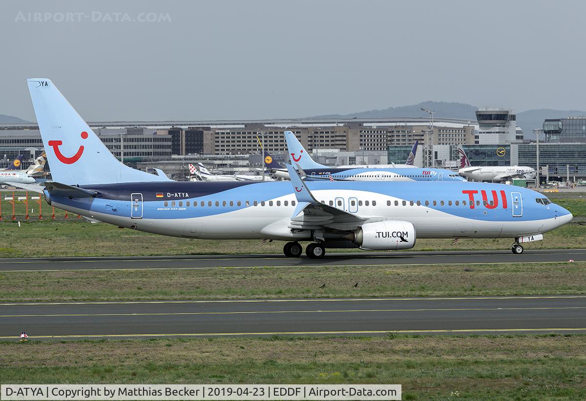 D-ATYA, 2013 Boeing 737-8K5 C/N 37256, D-ATYA