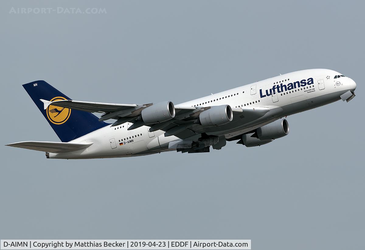 D-AIMN, 2014 Airbus A380-841 C/N 177, D-AIMN