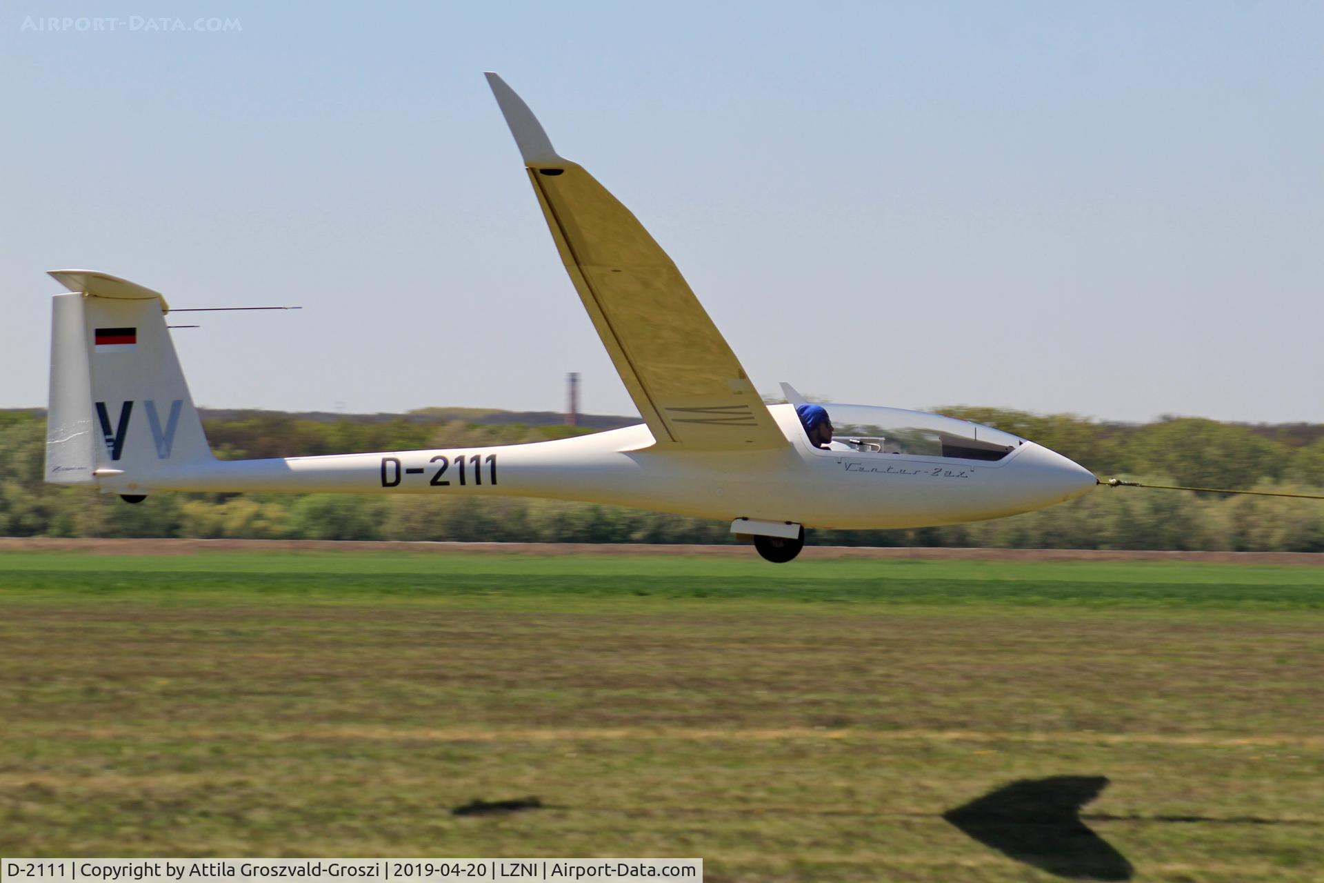 D-2111, Schempp-Hirth Ventus 2AX C/N 1, LZNI - Nitra Airport, Slovakia - Pribina Cup 2019