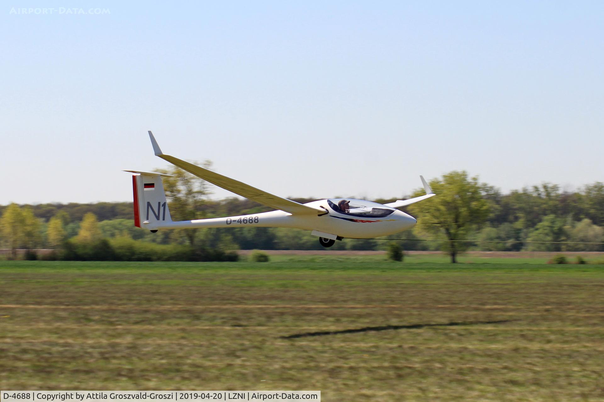 D-4688, 2000 Schleicher ASW 27 C/N 27133, LZNI - Nitra Airport, Slovakia - Pribina Cup 2019