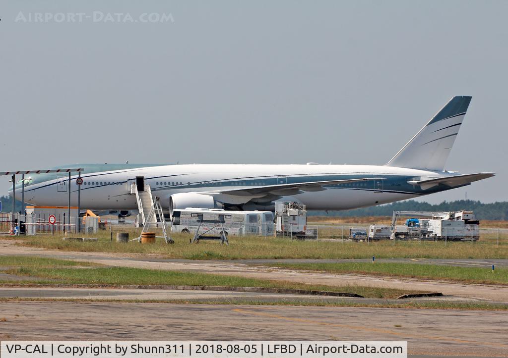 VP-CAL, 2010 Boeing 777-2KQ/LR C/N 40753, Parked at the Airport... just to show I have seent it @ LFBD... Departed next day after this picture during my work...