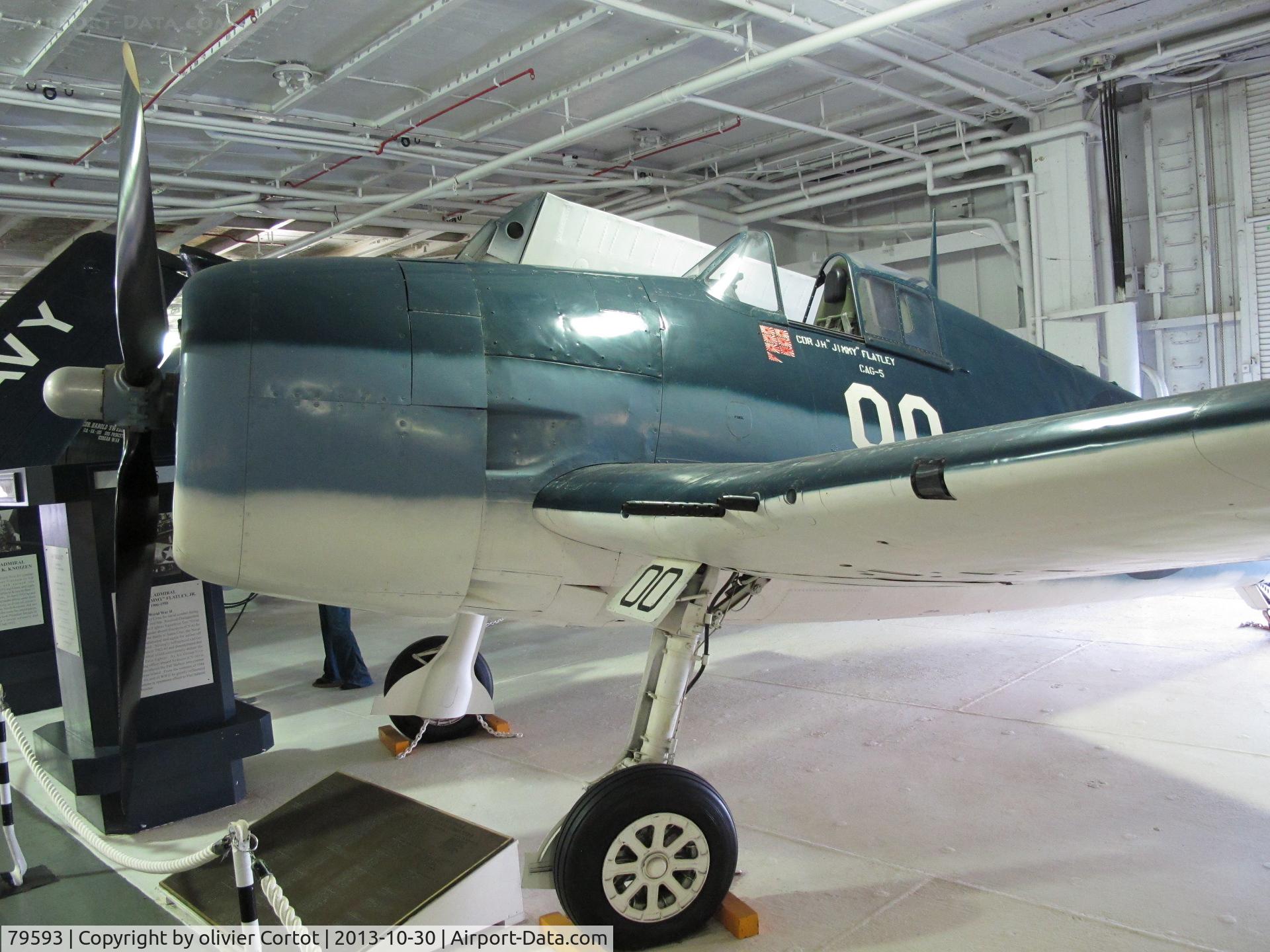 79593, Grumman F6F-5K Hellcat C/N A-10738, USS Yorktown