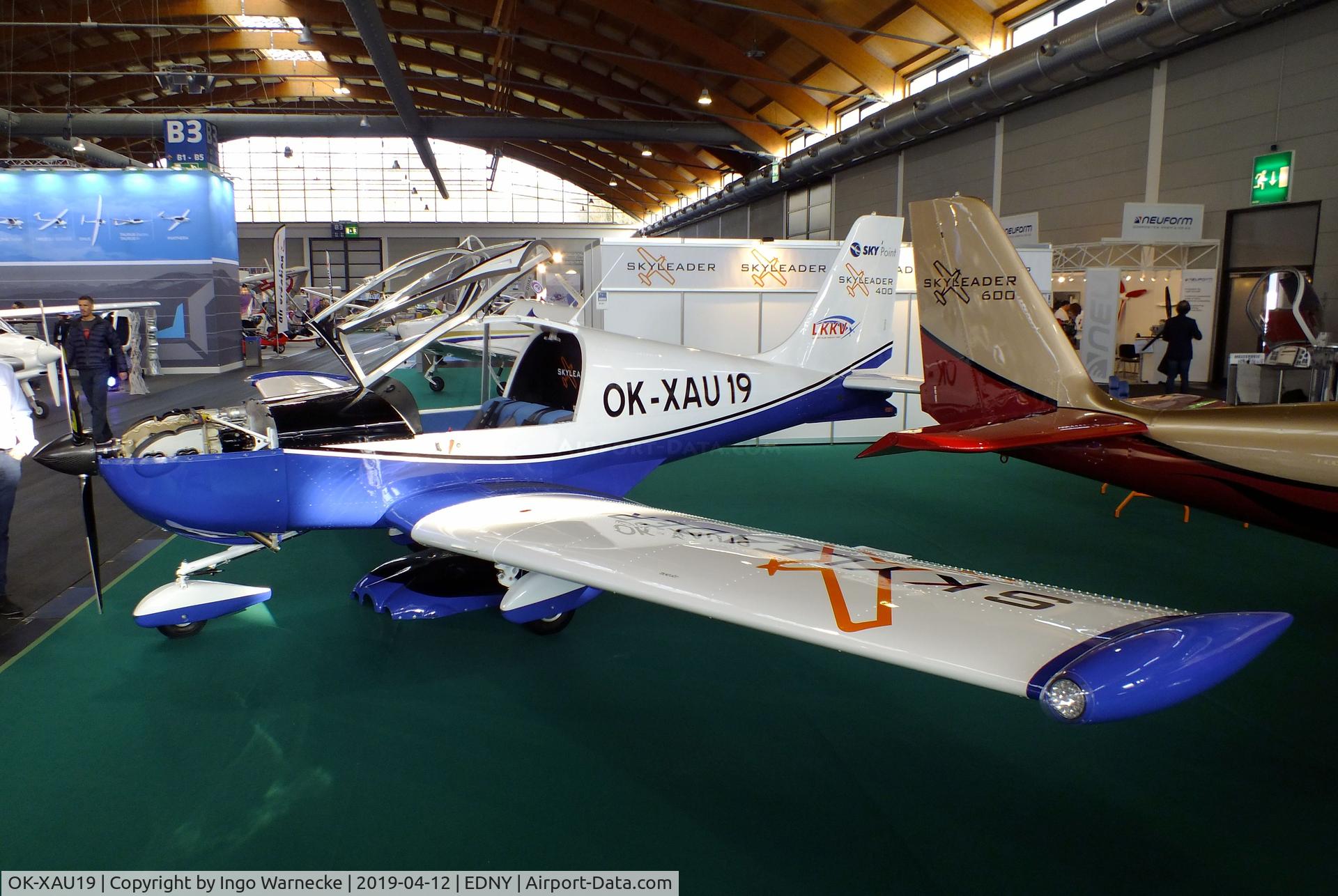 OK-XAU19, Skyleader 400 C/N 4 302341 X, Skyleader 400 at the AERO 2019, Friedrichshafen