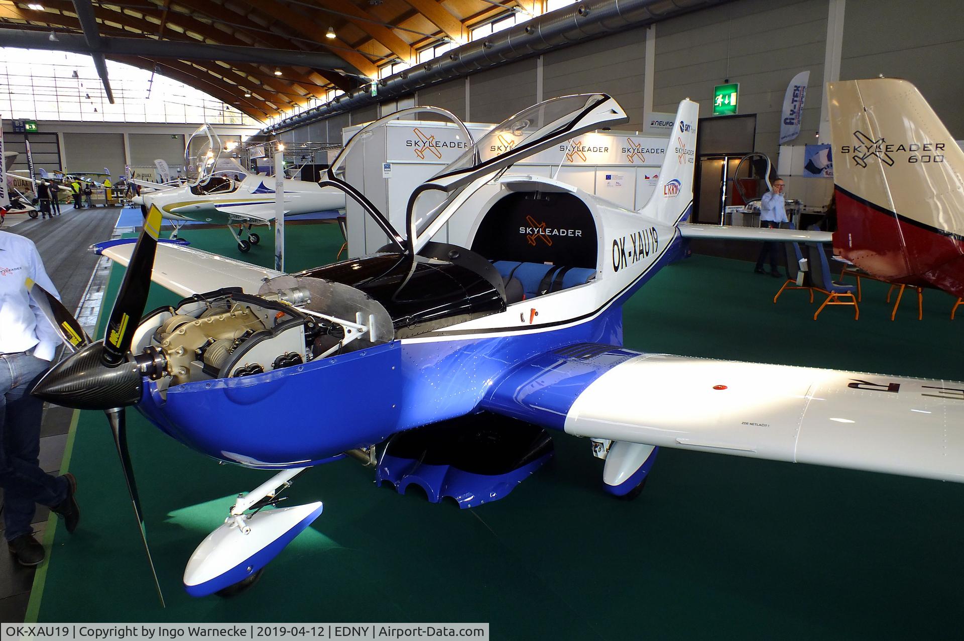 OK-XAU19, Skyleader 400 C/N 4 302341 X, Skyleader 400 at the AERO 2019, Friedrichshafen