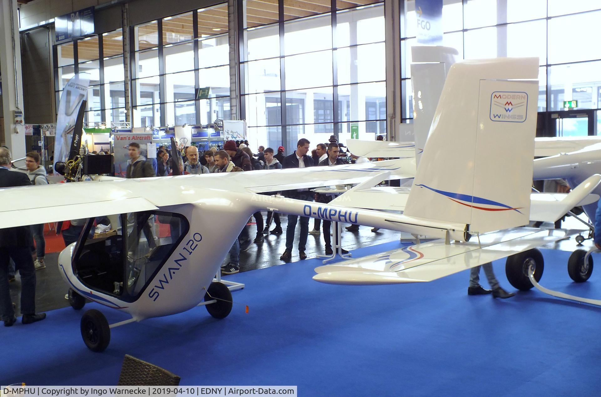 D-MPHU, Modern Wings Swan 120 C/N unknown_d-mphu, Modern Wings Swan 120 at the AERO 2019, Friedrichshafen