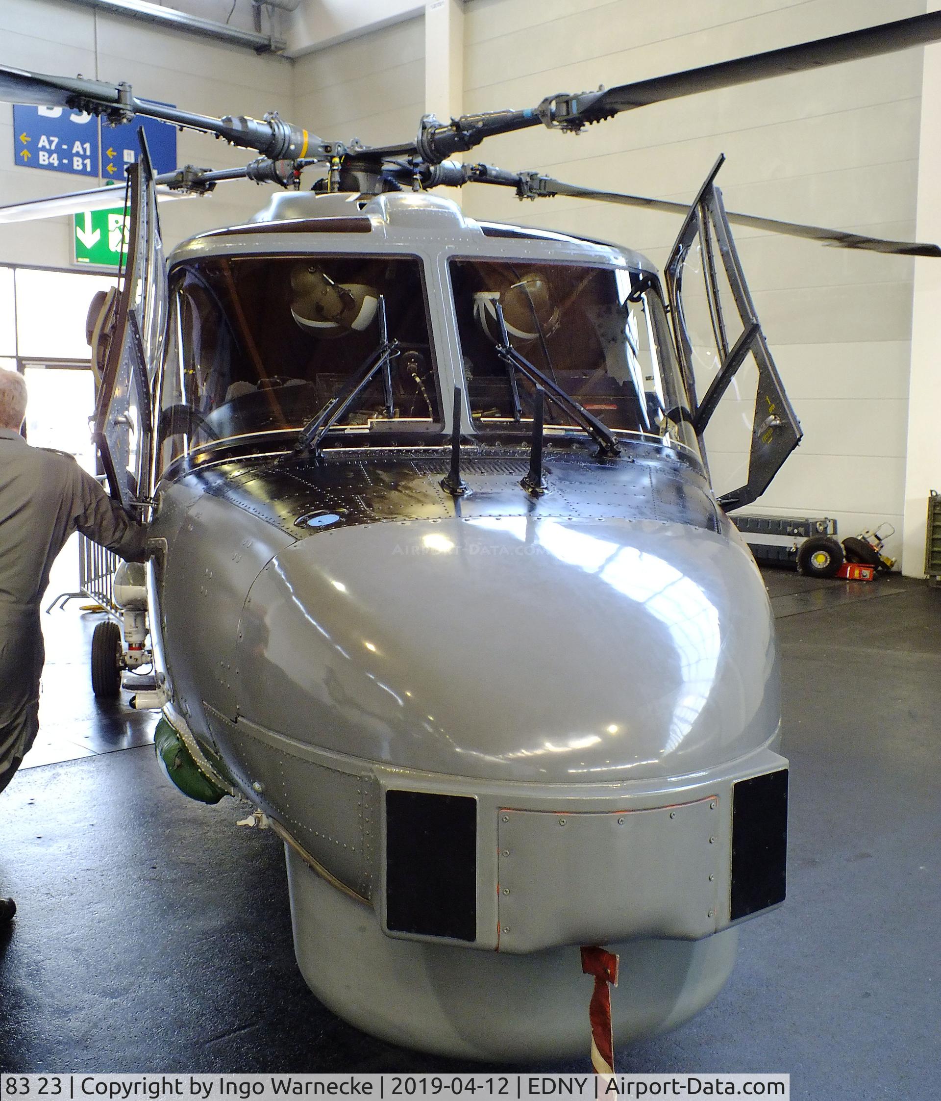 83 23, Westland Super Lynx Mk.88A C/N 392, Westland Sea Lynx / Super Lynx Mk88A of the German naval aviation (Marineflieger) at the AERO 2019, Friedrichshafen