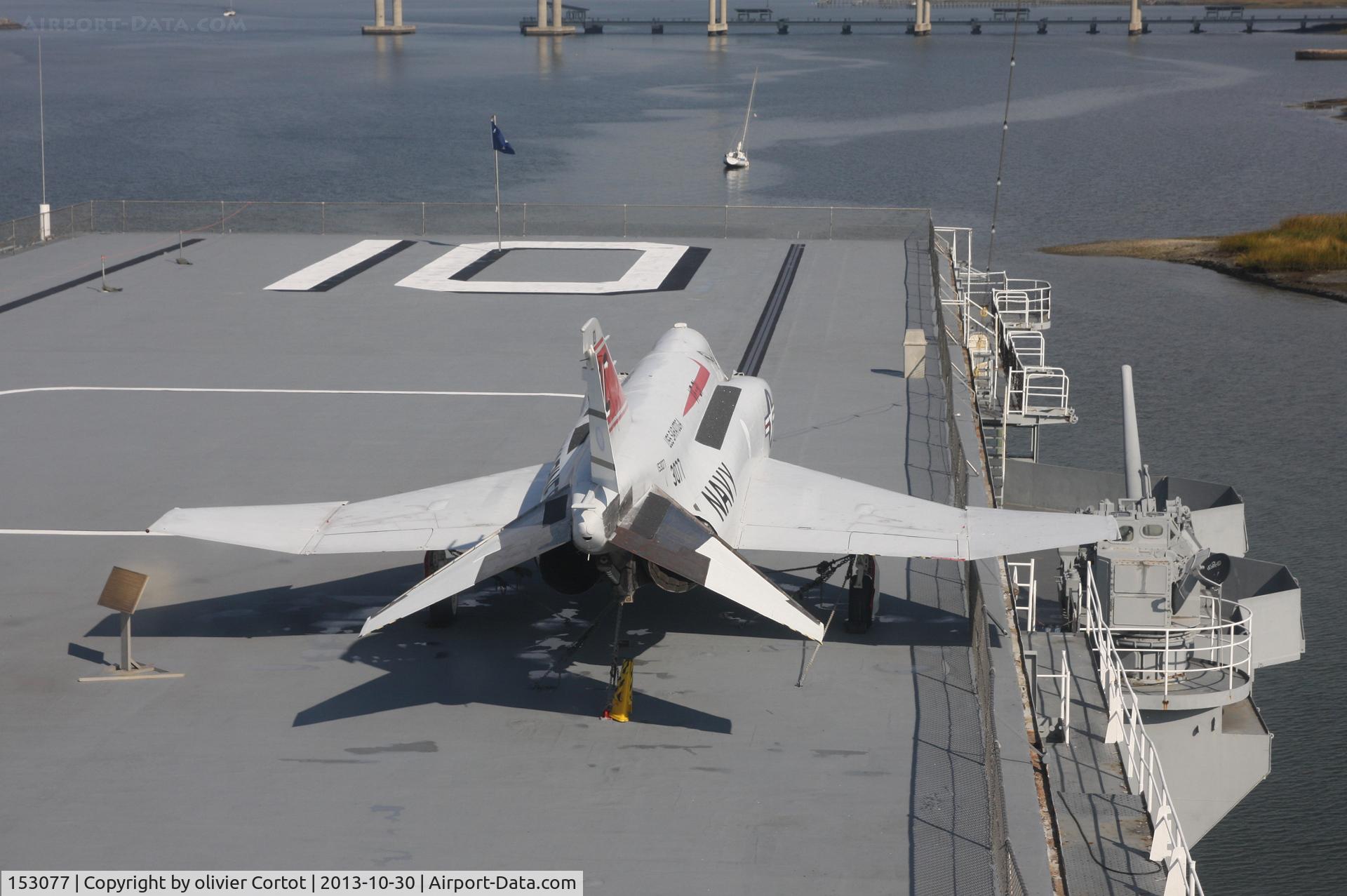 153077, McDonnell F-4J Phantom II C/N 1579, View from the captain's seat