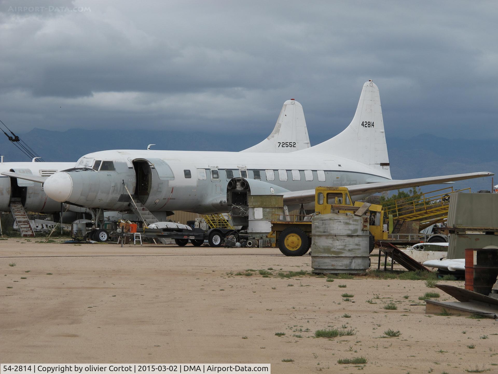 54-2814, 1954 Convair C-131D Samaritan C/N 216, Tucson's scrapyard